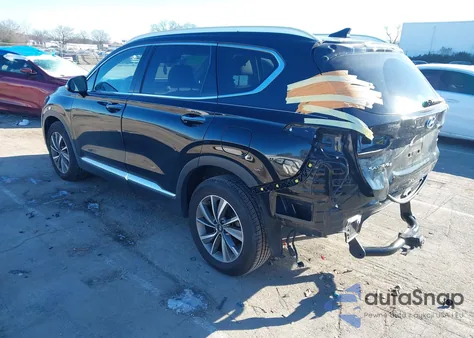 2020 Hyundai Santa Fe Sel z USA, uszkodzony, nr VIN 5NMS3CAD6LH294009